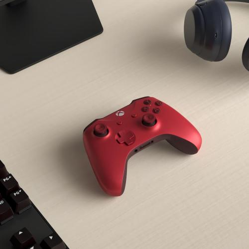Xbox One Wireless Controller - Red (Renewed)