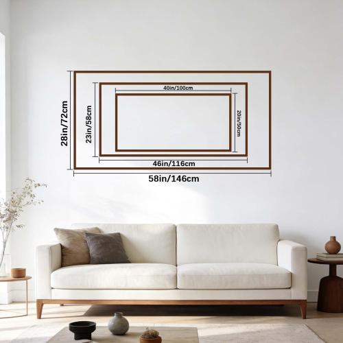 ZESTRILIA Angel Wings Wall Art Blue Oil Painting Reproduction Print Modern Abstract Canvas Paintings Waterproof Artwork Picture for Living Room Bedroom Home Office Kitchen Décor (28x58inch)