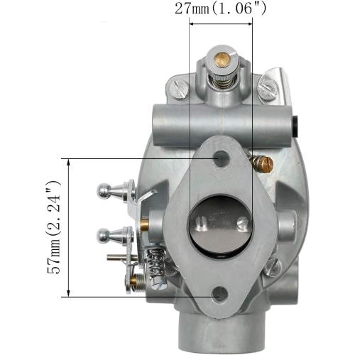 Ford 8N Marvel Schebler Carburetor | Heavy-Duty Carb Fit for Ford Tractor 2N 9N (1939-1952) | Replace# 8N9510C, 9N9510A, B3NN9510A, TSX33, TSX241A, TSX241B, TSX241C