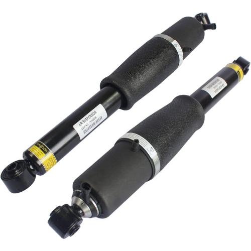 2 Pack Rear Air Strut Shock Absorber Compatible with 2002-2014 Cadillac Escalade Chevrolet Avalanche Suburban Tahoe GMC Yukon Replace# 15756926, 25979391, 25979393