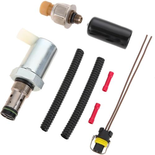 Injector Pressure Regulator Valve 6.0 Powerstroke IPR＆ICP Replacement for 2003-2010 Ford Super Duty F250 F350 F450 F550 E350 E450 Excursion 6.0L Diesel Turbocharged Replaces CM5126 AP63417 5C3Z9C968CA