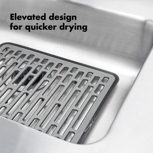 OXO Good Grips Small Sink Mat, Gray
