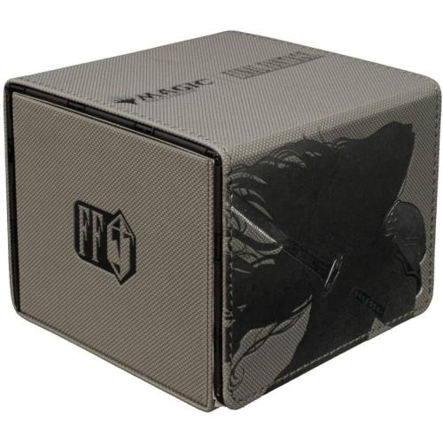 Ultra PRO - Final Fantasy x Universes Beyond Sephiroth (Wisnu Tan) Premium Alcove Edge Deck Box for Magic: The Gathering | Trading Card Accessories, Collectible Card Game Gear, Fantasy Gaming Supplies