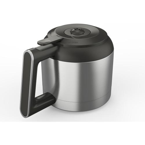 Sur La Table 12-Cup Electric Teapot with Infuser - 1.7L Coffee Maker with Adjustable Temperature, Stainless Steel Thermal Carafe & LED Display, Safe Kitchen Appliance for Brewing Coffee & Hot Water