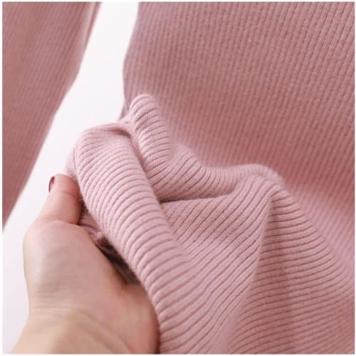 Size M ChanYorn Winter Knitted Woman Sweaters Pullovers Spring Autumn Basic Jumper Slim Pull Long Sleeve Sweater