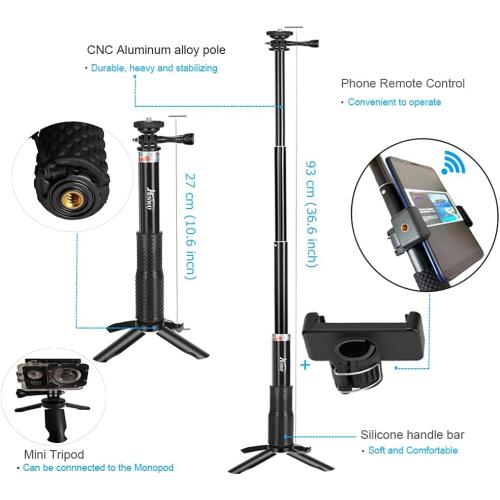 Accessories Kit for Gopro Hero 13 12 11 10 and 9 Black Battery Cover Door Waterproof Housing Silicone Case Glass Screen Protector Bundle for Go pro Hero13 Hero12 Hero11 Hero10 Hero9-63E