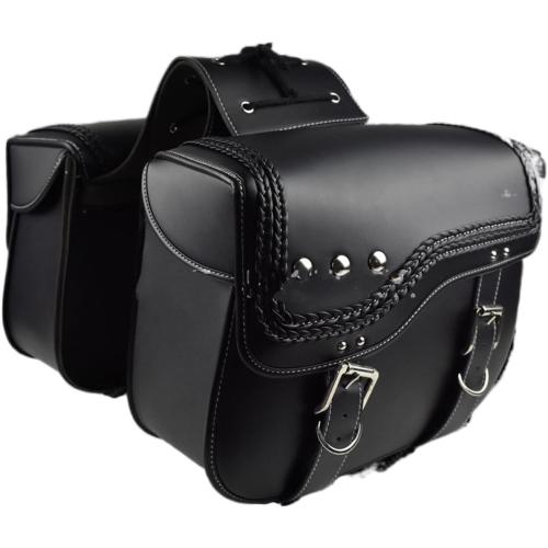 Motorcycle Saddle Bag Tail Bag Universal Motorcycle Saddlebag Side Storage Luggage Waterproof Bag Fork Tool Pouch for