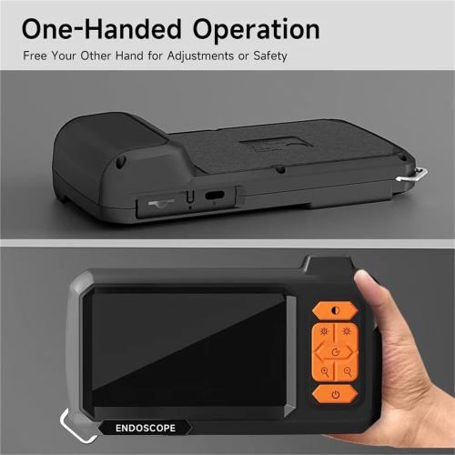 Borescope Camera, Industrial Pipeline Endoscope 1080p HD Screen 4.3 Inch Handheld,Industrial Endoscope
