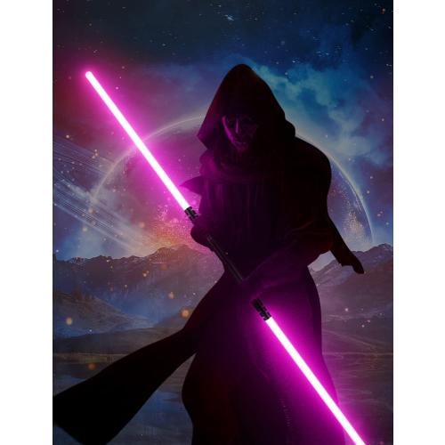 jvmusaber Dueling Lightsaber Light Saber for Kids Adults, Light Sword Toy