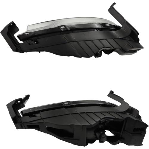 Fog Lights Assembly Replacement For Hyundai Sonata 2011 2012 2013 Fog Lamps Driver Side and Right Passenger(Pair)