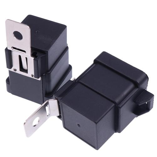 IEQFUE 2PCS Magnetic Starter Relay Switch 6670312 5 Pin (12V 50A) Compatible with John Deere Hella 4RD 931 410, 4RD 931 410-08 007794301 H41410081 933332201