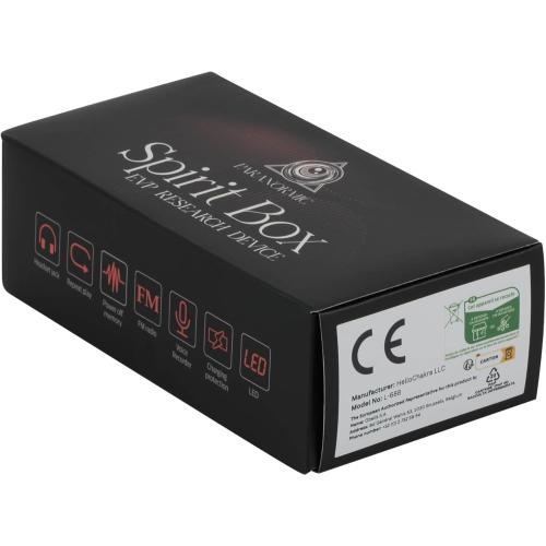 Spirit Box — Ghost Hunter’s Choice Equipment Kit with 32 GB Micro SD & Integrated Flashlight for Ultimate Paranormal Investigations and EVP Sessions
