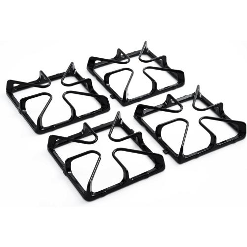 WB31K10034 Grate Replacement Parts For GE Burner Grate Stove Parts General Electric Gas Range Parts Stove Surface Top Grate Cast Iron Rack 4 Pack