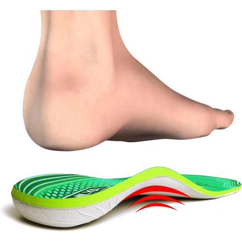 220lbs  Metatarsal Insole Arch Support Plantar Fasciitis Relief | Metatarsalgia Orthotic Men Women Long Time Standing All Day Pad Flat Feet Heel Comfort Work Boot Shoe Inserts,290MM Size 10