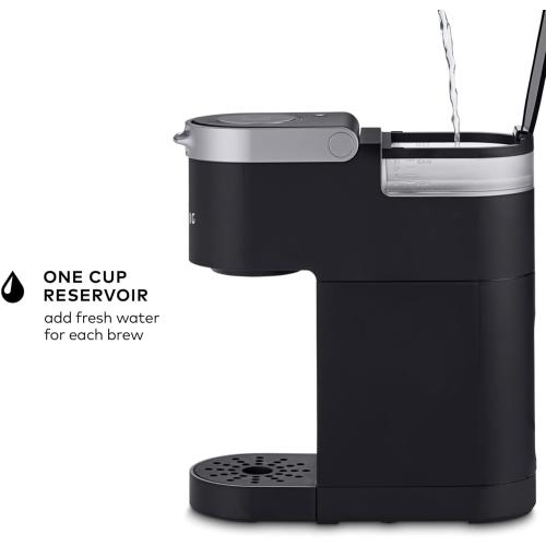 Keurig K-Mini Single Serve K-Cup Pod Coffee Maker, 6 to 12oz Brew size, with Cord Storage, Perfect for Small Spaces, Black