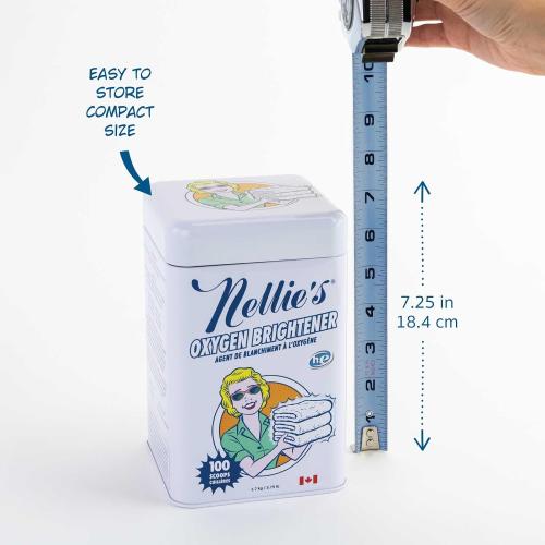 Nellie's Oxygen Brightener | Bleach Alternative Laundry Booster | 100 Loads