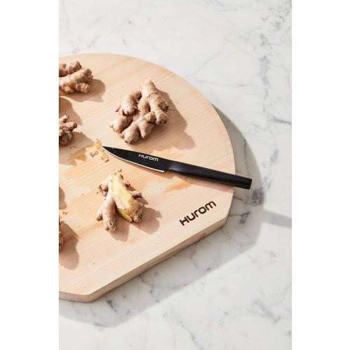 Hurom Fruit & Vegetable Knife Set, Matte Black