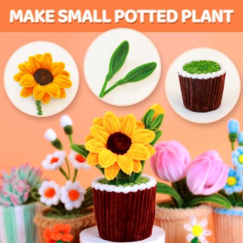 200pcs Pipe Cleaners, Pipe Cleaners for Crafts, Craft Supplies Multicolor Chenille Stems for Art&Craft Christmas DIY Projects(12inch*6mm,20colors)