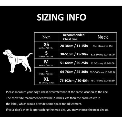 TRUE LOVE Adjustable No-Pull Dog Harness Reflective Pup Vest Harnesses Comfortable Control Brilliant Colors Truelove TLH5651(Red,M)