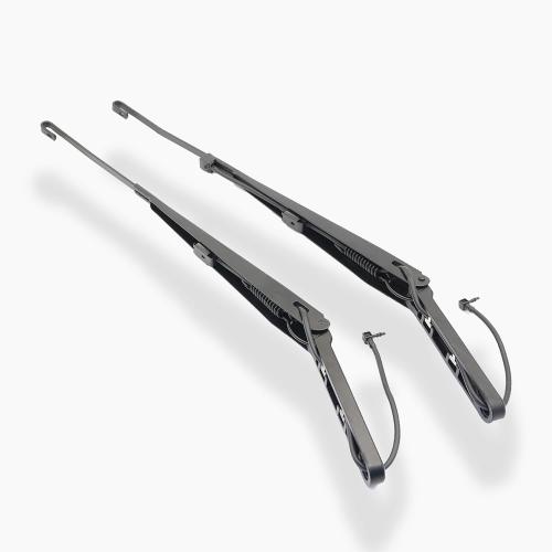 1 Pair Front Windshield Wiper Arm Kit Fits Compatible with 2002-2007 Chevrolet Silverado Avalanche Suburban Tahoe GMC Sierra Yukon Cadillac Escalade Replaces OE 42694 42547 15829647 15829648