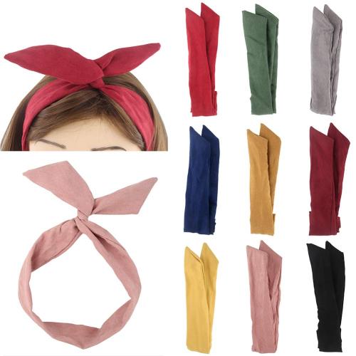 5 pac....Solid Color Wire headbands for Women with Rabbit ears Bow Headband, Twist Wired Headbands,Yoga Sports Head Wraps Hair Accessories