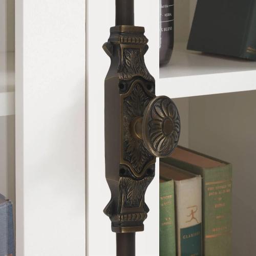 A29 Hardware 6 Feet Solid Brass Corinthian Style Window Cremone Bolt, Antique Brass Finish