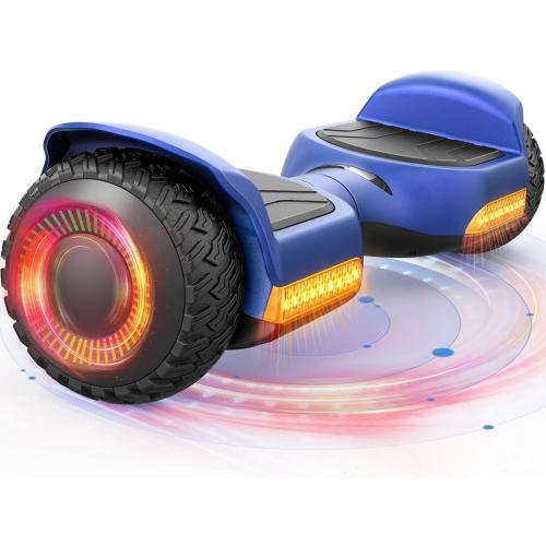 Gyroor Self Balancing Scooter New G13 All Terrain Balancing Scooter with LED Lights & 500W Motor, Self Balancing Off Road with Bluetooth for Kids ages 6-12 and Adults