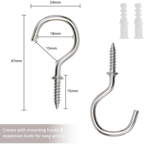 NICEEC 2 Pack Natural Cotton Rope Curtain Tiebacks Elegant Boho Style Decorative Drape Tie Backs Soft Hand-Woven Rope Curtain Holdbacks with Metal Hook for Home & Office Drapery (Coffee)