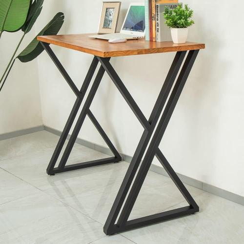 Table Legs 40 inch Set of 2, Bar Height Counter Metal Steel Tall Desk Base Steel for Kitchen Living Room or Outdoor (24W x 39.4H)