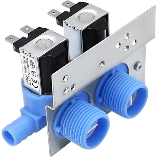 New Upgrade 285805 Washer Water Inlet Valve with Mounting Bracket Fit for Whirlpool Kenmore Maytag Fri-gidaire Electrolux Washer Replaces ap3094541 kaws850jq4 lsq8243hq0 7mlsc9545jq2 by AMI PARTS