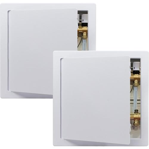 Donext Access Plumbing Panel for Drywall Ceiling, 14x14 in 1 PC Plastic Access Door, Wall Hole Cover Plate for Plumbing & Electrical & Wiring, White