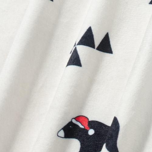 Size M Couples Matching Christmas Jumpsuit for Adults Printed Zipper Fleece Pajamas Hoodie Women Men Holiday Pocket Sleepwear