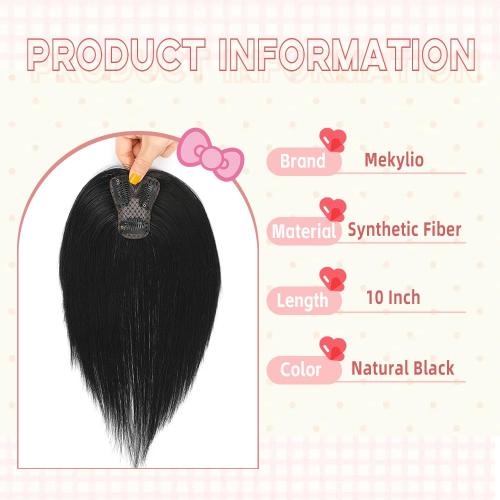 Hair Toppers for Women with Thinning Hair Extensions 360° 3D Toppers Hair Pieces for Women Clip Ins Fake Bangs Hair Pieces Perfect Solution for Stylish Upgrade