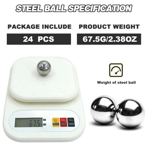 24pcs 1 Chrome Steel Bearing Balls 25.4mm Steel Ball Precision Bearings