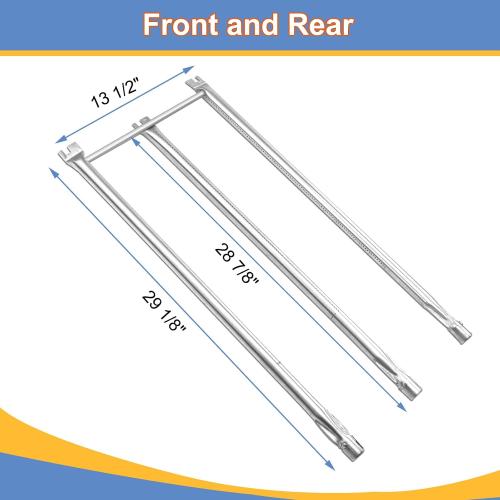 7506 Stainless Steel Burner Tube for Weber Genesis 1000 to 5500