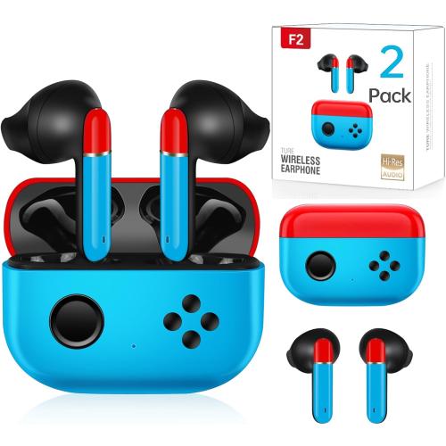 1 Pack Kids Adults Wireless Earbuds, Bluetooth 5.3 Touch Control Wireless Earbuds for Kids Adults with Charging Case,Ear Buds for Gifts