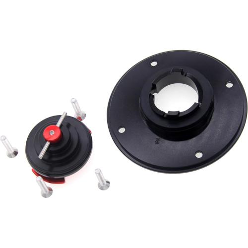 Keyless Fuel Gas Tank cap Cover For Suzuki HAYABUSA GSXR 1300 1999-2007,SV650/SV650S 1992-2002,GSXR600 1997-2003,GSXR750 1996-2003,GSF1200 Bandit 1200 2001-2004 (Red)