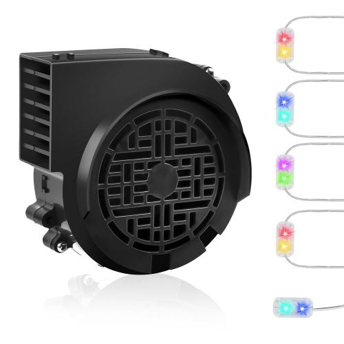 12V 1.2A Inflatable Replacement Motor for 5-9FT Halloween Christmas Inflatables Air Blower Fan with 5 LED Light Fans 1.5A Adapter Outdoor Blow Up Fan Blower Parts for Inflatables Yard Decorations