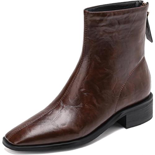 Size 7.5. ...Diuniarza Womens Chelsea Boots Ankle Bootie Square Toe