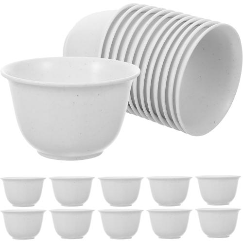 48Pack ....Chinese Mini Teacups, 48pcs Traditional Tea Tasting Serving Cup, Mini Kungfu Tea Bowl for Chinese Ceremony Teaware