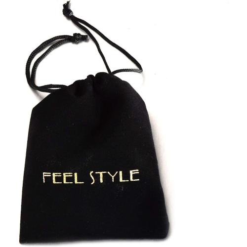 FEEL STYLE Stainless Steel Chain 925 Silver Rope Chains 3-5mm Twist Rope Necklace 14-30 Inch