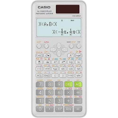 Casio fx-115ES Plus 2nd Edition – Advanced Scientific Calculator | 280  Functions, Natural Textbook Display℠ | Ideal for Math, Science, Engineering & Statistics