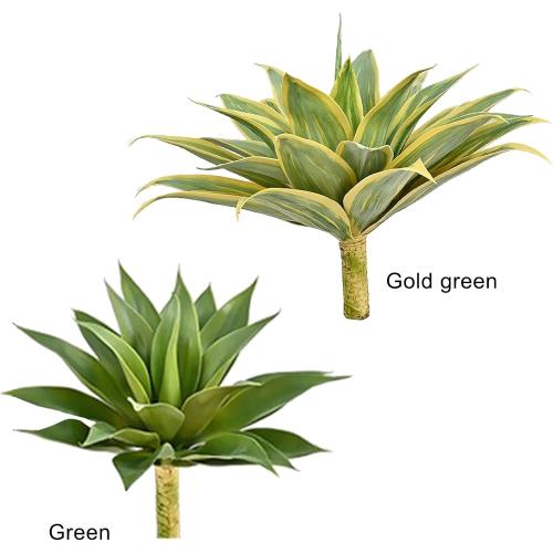 25.6in Artificial Agave Plant Artificial Plants Faux Agave Succulent Plant Fake Agave Plant for Indoor Outdoor Decor, Housewarming Gift(#2)