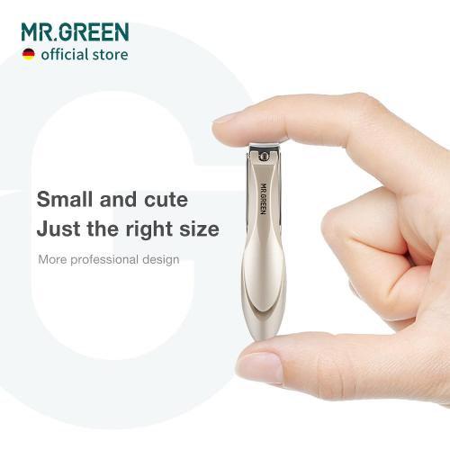 MR.GREEN Baby Safety Nail Clippers Nail Care Clippers Fingernail Cutter Newborn Baby Convenient Nail File Manicure Tools (Baby Nail Clipper Nano Glass File)‼️missing nail clipper‼️