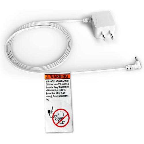 HelloBaby Official Replacement Baby Monitor Charger for HB6550/HB6560/HB50-5v Baby Monitor Power Cord Adapter, Charging Cable Cord (2022  Models) with Charging Safety Certification
