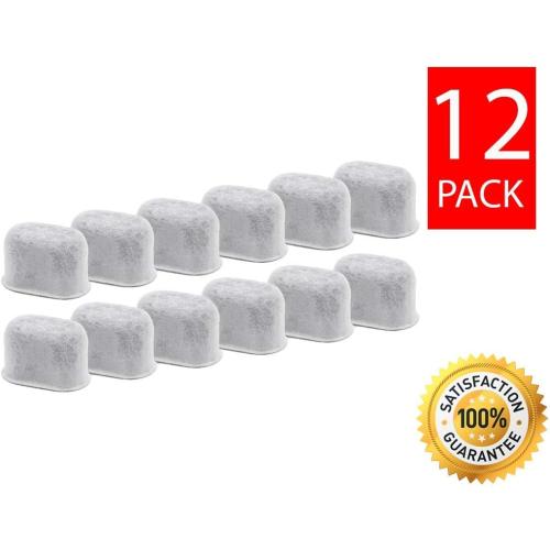 Keurig Compatible Replacement Charcoal Water Filter Cartridges - Designed for Keurig Classic 1.0 and 2.0 Coffee Makers Machines (12 Pack)