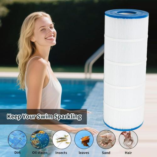 C150S Pool Filter Cartridge Compatible with SwimClear CX150XRE, C-9441, PA150S,Ultral-D4, 150 sq.ft.Cartridge,1 Pack each, 4 total