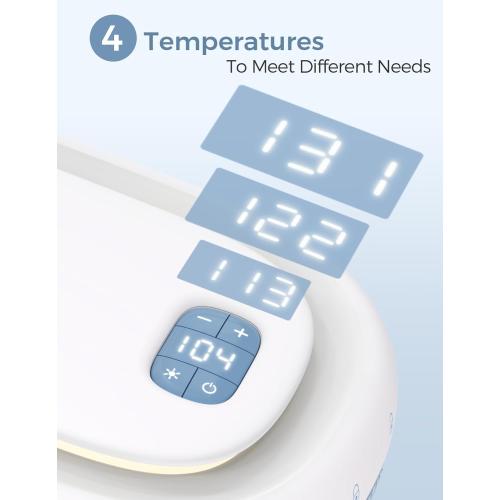 Momcozy Baby Wipe Warmer, Innovative Spring Design,Large Capacity Dispenser