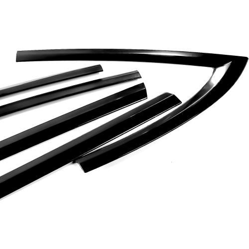 Stainless Steel Window Trim Chrome Delete for Tesla Model 3 2017-2025 Black Window Trim Blackout Kit