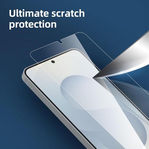 NEW'C 3 Pack Designed for Samsung Galaxy S25 Screen Protector Tempered Glass, Bubble Free, Ultra Resistant | Tempered Glass, Bubble Free, Ultra Resistant